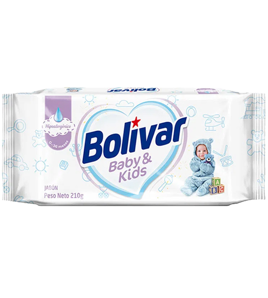 JABON BOLIVAR BEBE&KIDS*210G