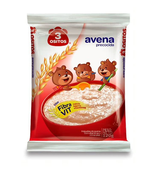 AVENA 3 OSITOS CLASICO BOL*135G(1.2)