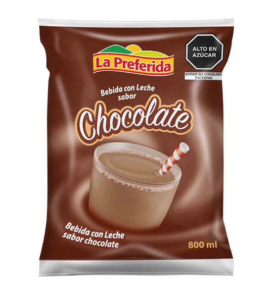 LECHE CHOCOL-PREFERIDA BOL*800ML